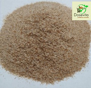 Psyllium, em flocos, com 500g.