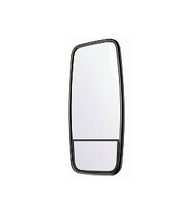 Retrovisor externo bi-partido ônibus urbano rodoviario 37,5x20cm Comil caio neobus busscar mascarello