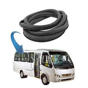 Borracha Janela lateral ônibus comil bello