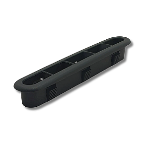 Difusor Saída de ar Duto painel Onibus Marcopolo G6 Preto