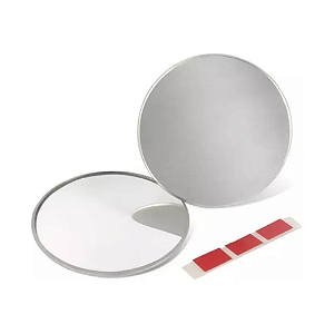 Par Espelho Convexo Ext. Caminhão, Bus, Van 9 Cm Olho De Boi