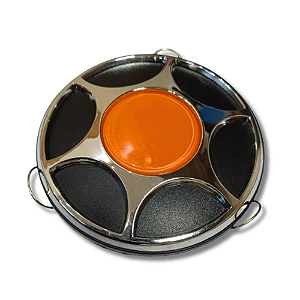 Emblema Grade dianteira salão superior marcopolo G7 10CM 10138344