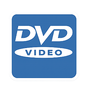 Adesivo Externo DVD Video Ônibus Urbano Rodoviario Escolar Azul