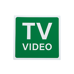 Adesivo Externo TV Radio Ônibus Urbano Rodoviario Escolar Verde