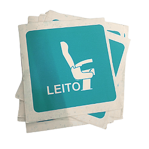 Adesivo Externo Poltrona Leito Onibus Rodoviario Turismo Fretamento