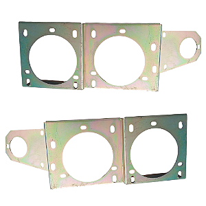 Par Suporte estrutura Farol Ônibus Comil