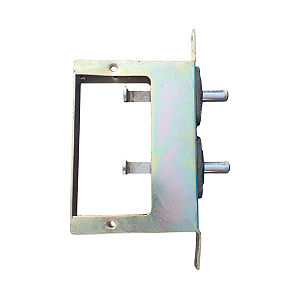 Fechadura trava ferrolho duplo porta ônibus rodoviario Marcopolo Gv 1150 Comil