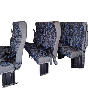 Bancada poltrona 13 Lugares Van Master Ducato Adaptações Fixo com apoia braços