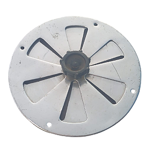 Difusor metalico ar circular 14cm Painel ônibus monobloco O371 O362 O364