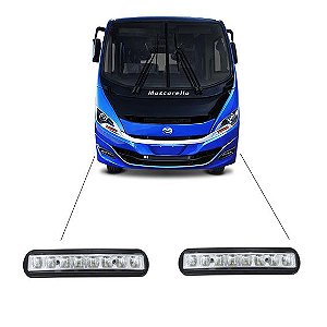 Farol Led DRL luz Mascarello gran micro s2 s4 24V 195402