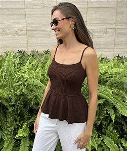 Blusa Carol - Marrom