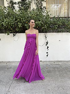 Vestido Fabi - Fucsia