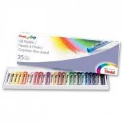 Giz Pastel Oleoso Pentel c/25 cores.