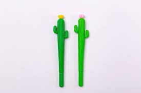 Caneta Divertida Cactus Unidade