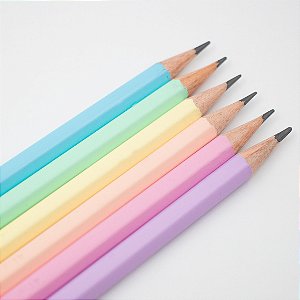 Lápis Stabilo Swano Tons Pastel Kit c/6 Cores