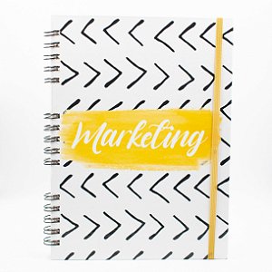 Caderno Universitário Espiral - Profissão Marketing