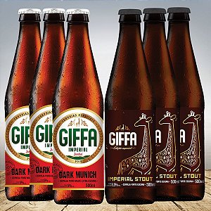 COMBO GIFFA CLASSICOS ENCORPADOS 500 ML - 6 unid