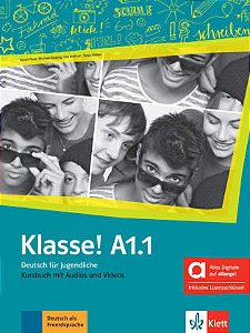 Klasse! A1/1 - Kursbuch mit Audios und Videos inklusive Lizenzschlüssel allango (24 Monate)