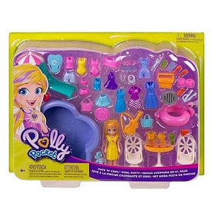 Polly Pocket Festa no Jardim com Bichinhos - Mattel