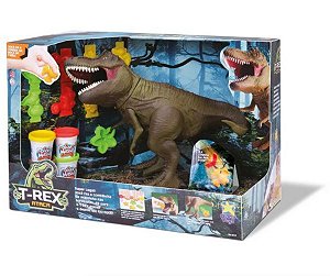 Comprar Jurassic World dinossauro T-Rex ataca e devora de Mattel