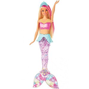 Barbie Sereia Dreamtopia HGR04 - Mattel - Happily Brinquedos