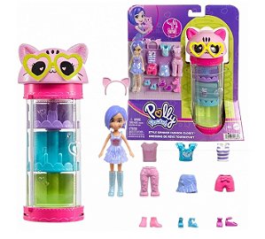 Conjunto e Boneca - Polly Pocket - Modas Pequeno - Sortida - Mattel