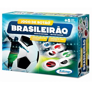 Jogo de Futebol de Botão Brasileirão - Xalingo - Happily Brinquedos