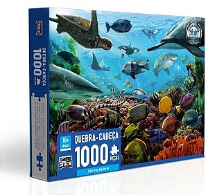 Quebra-cabeça - Paraty - 1000 peças - Game office - Toyster