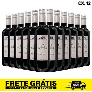 Caixa com 12 und. - Vinho Fino Tinto Seco Tempranillo Sem Álcool - 720 mL