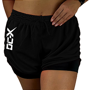 SHORT 2/1 FEMININO - DCX NUTRITION