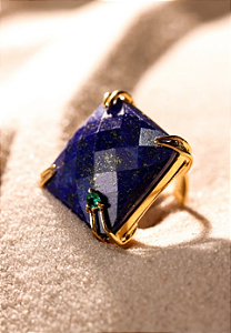 Anel Lapis Lazulli