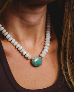 Colar Amazonita