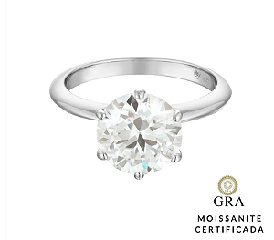 Anel Solitario  3.5ct