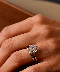 Anel Solitario 3.5ct