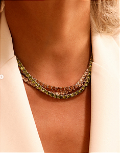 Colar Riviera Chocolate