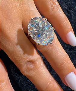 Anel Moissanite Georgina
