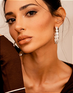 Argola Majestic Moissanite