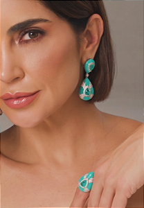 Conjunto Turquesa Elaine Palma