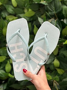SCHUTZ CHINELO JELLYS SCHUTZ AZUL CÉU