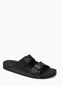 CALVIN KLEIN JEANS CHINELO SLIDE PRETO