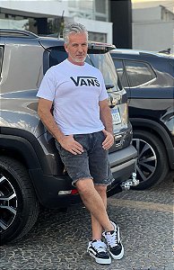 CALVIN KLEIN JEANS BERMUDA JEANS RASGOS PRETO