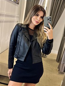CALVIN KLEIN JEANS JAQUETA RECORTES PRETO