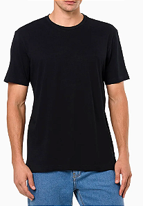 CALVIN KLEIN JEANS CAMISETA ESSENTIALS MINIMALISTA PRETA