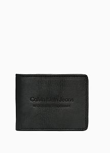 CALVIN KLEIN JEANS CARTEIRA CKJ TRADEMARK PRETA