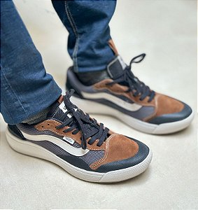 VANS TÊNIS ULTRARANGE EXO SE TEM MESH BROWN MULTI