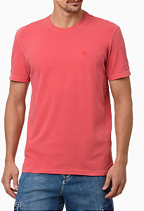 CALVIN KLEIN JEANS CAMISETA MONOGRAMA PIGMENTO MELANCIA