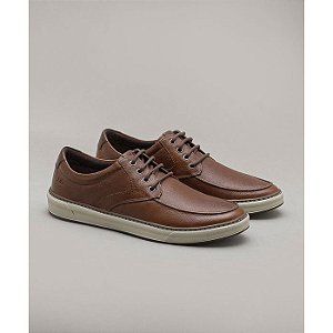 DEMOCRATA SAPATÊNIS DENIM SCOTT CONHAQUE/TABACO - Conceito Rouparia