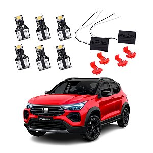 Kit Luz Iluminação Led Específico Pulse Audace 2021 Tromot - TKL-FIAT7