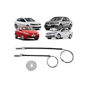 Kit Reparo Maquina Vidro Elétrico Gol G5 Voyage G5 4pts Dianteiro