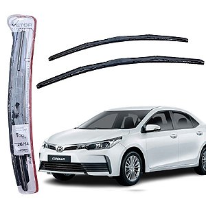 Palheta Para-brisa Especifica Hibrida Toyota Corolla 2016 a 2019